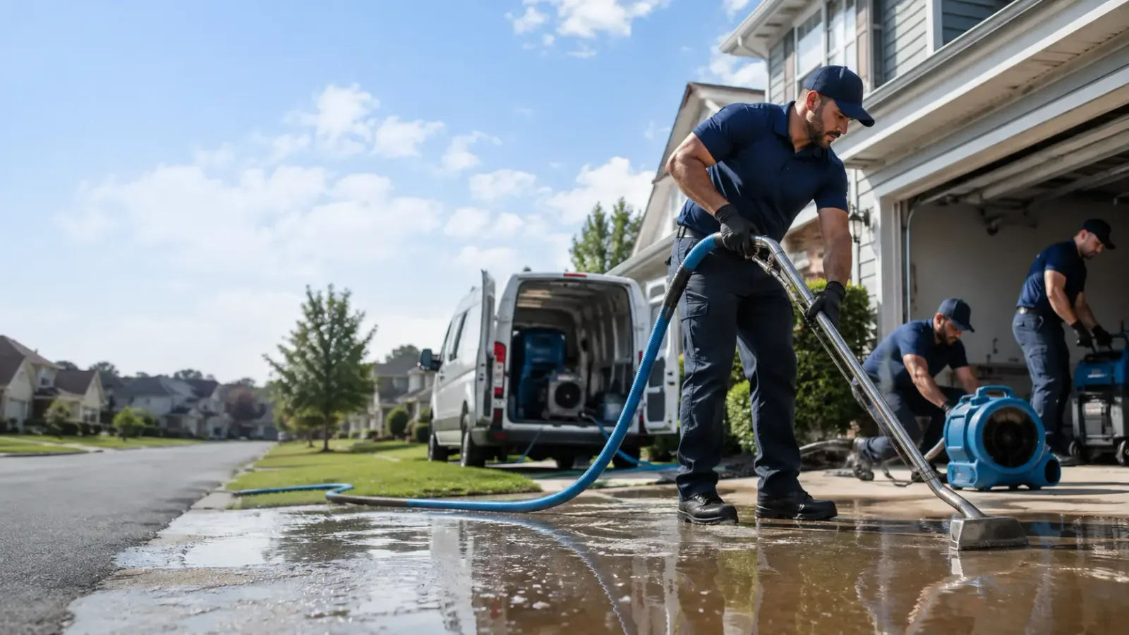 Flood Damage Restoration in Red Hill, PA